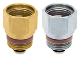 Клапан обратный 1/2", для воздухоотводчика, хромированный FAR