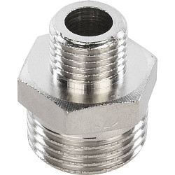 STOUT Ниппель НН переходной никелированный 1"-3/4"