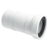 Гофра для унитаза с гладким окончанием (L210-330мм) McAlpine  MRWC-F20P