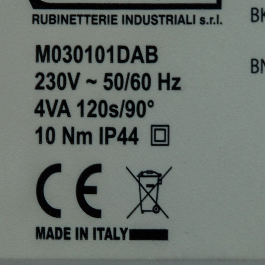 STOUT Сервопривод 230V 120s SVM-0005-230001