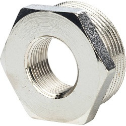 STOUT Футорка никелированная 1"-3/4" SFT-0029-000134