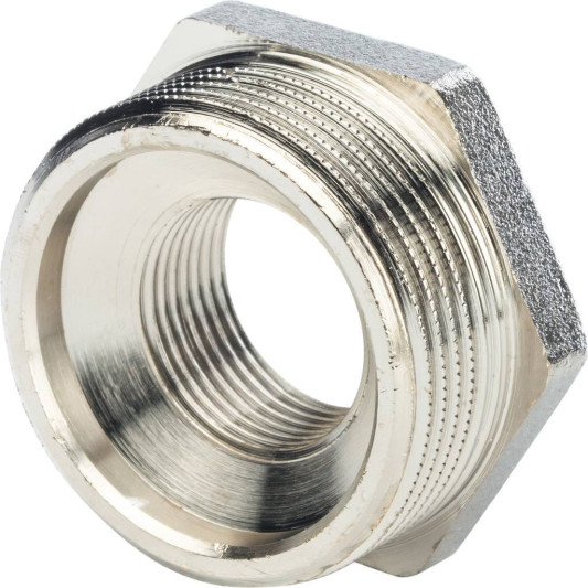 STOUT Футорка никелированная 1"-3/4" SFT-0029-000134