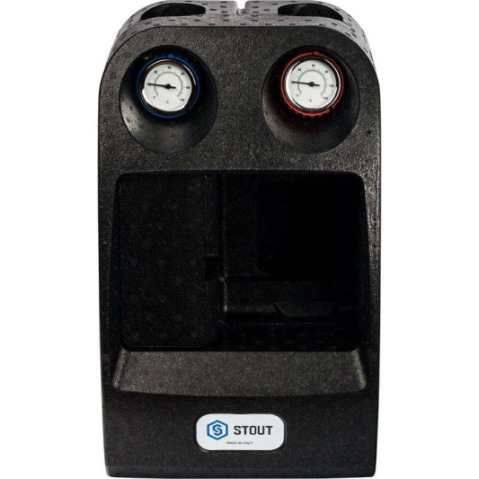 Насосная группа с 3-х ходовым приводным смесителем 1" без насоса STOUT SDG-0007-002501