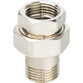 STOUT Американка ВН прямая никелированная 2"