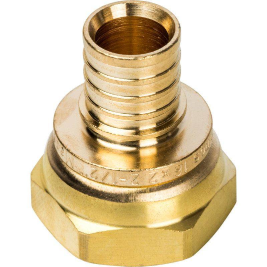 Переходник с накидной гайкой STOUT для труб из сшитого полиэтилена Ф20-1/2" SFA-0019-002012