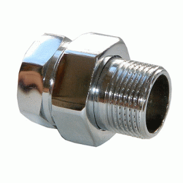 Американка прямая Внутренне-Наружная SMART хром 1/2"